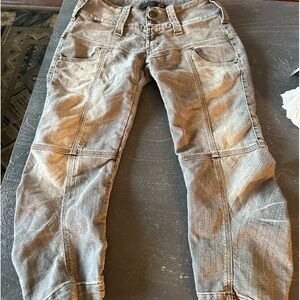 Just Cavalli jeans hits below the knees size 26